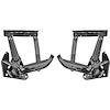 15862A Hood Hinge Assembly Set; 1967-72 Chevy, GMC Pickup, Blazer, Jimmy, Suburban; Without Springs; RH and LH Sides - image 1