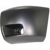 15891681 Front Bumper End Cap; 2007-13 Chevrolet Silverado 1500 GMT900 Series Truck; Paintable; With Light Hole; LH - image 3