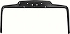 15894 Front Grill Support Frame 1947-53 GMC Truck; Black - image 1