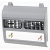 15956430 1988-94 GM Pickup, 1992-94 Blazer, Tahoe, Yukon, Suburban, Center AC, Heater Vent Trim Plate, w/ Vents, Paintable - image 1
