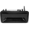15968161 Exterior Door Handle; 1992-94 Chevrolet, GMC GMT400 Crew Cab, Suburban; Rear Side Door; Smooth; Black; LH - image 1
