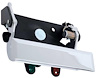 15991785A 1988-99 Chevrolet, GMC Pickup Truck; Rear Tailgate Handle; Chrome; C/K GMT400 Series - image 1