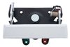 15991785A 1988-99 Chevrolet, GMC Pickup Truck; Rear Tailgate Handle; Chrome; C/K GMT400 Series - image 2
