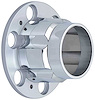 160016 Rear Hub Cap 1971-91 Chevy, GMC Pickup, Blazer, Jimmy, Suburban; Open Center; 6 Lug; Each - image 1
