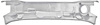 16101W 1966-67 Chevy II Nova; Lower Cowl Panel; Silver Weld-Thru Coating - image 1