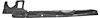 16117 1968-72 Chevy II, Nova, Complete Inner Rocker Panel, w/ Kick Panel Area, LH, EDP Coated - image 1