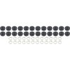 16458A 1942-48 Ford, Running Board Grommet & Washer Set, 48 Pieces - image 2
