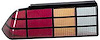 1985-92 CAMARO Z-28 TAIL LAMP LENS - LH - image 1