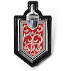 16505198 1986-88 Monte Carlo LS, Euro Grill Emblem, Corinthian Helmet w/ Knight's Crest Logo - image 1