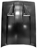16612ER Hood Assembly-1971-73 Mustang; NACA Style; Steel; Bolt-On; EDP Coated - image 1
