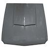 16612K Fiberglass Hood-1967-68 Mustang; 1967 Shelby Style; Short Style; without Louvers - image 1