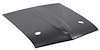 16612TL Hood Assembly-1970 Mustang; With Twist Lock Hood Pin Provisions; Bolt On - image 1