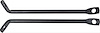 1962-65 Chevy II/Nova Fender Extension Braces Without Hardware - Pair - image 1