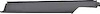 1975-79 NOVA 1/4 WINDOW LOWER INNER MOLDING - RH - image 1