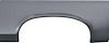 1667289 1968-74 Chevy II, Nova, Center Rear Quarter Repair Panel, LH, EDP Coating - image 1