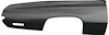 1667346 1974-76 Chevrolet Impala, Quarter Panel Repair Skin, 2 Door, RH, EDP Coated - image 1
