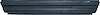 1668044 Rear Bumper Impact Bar 1982-92 Camaro, Firebird - image 1