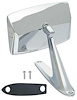 17682D Outer Door Mirror 1967-68 Ford Mustang; Rectangle Head; With Hardware; LH Or RH - image 1