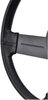 Leather-Wrapped Steering Wheel 1982-1989 Chevy Camaro - Black - image 3