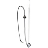 18813A Radio Antenna Assembly; 1964-68 Ford Mustang; With Round Base And Telescoping Mast - image 1