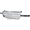19122197 Grille Assembly for 2006-2007 Chevrolet Silverado [Honeycomb Style, Chrome Accents, w/ Black Shell and Black Insert] - image 1