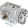 19703G 1970-88 Ford / Mercury; York 209-210 A/C Compressor w/o Clutch; Features 2-Bolt Flange Fittings; R134a; New - image 1