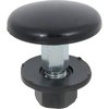 20309167B 1982-92 Camaro, Firebird, Rear Window Hinge Bolt w/ Nut, Steel, Gloss Black, Set of 4 - image 2
