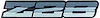 20544119 Rocker Panel Emblem 1985 Camaro Z28; Tri Color Dark Blue - image 1