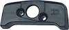 Seat Belt Shoulder Guide Escutcheon 1974-92 Camaro/Firebird - image 1