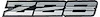 20554148 Rocker Panel Emblem for 1985-1987 Chevy Camaro Z28 - image 1