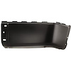20965925 Bumper End Cap; 2007-14 Silverado, Sierra; Without Park Assist; Black; RH - image 1