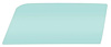 21410ALT Door Glass 1964-66 Mustang; Coupe; Tinted; Drivers Side - image 1