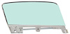 21410ERTK Door Glass Assembly; 1967-68 Mustang Fastback; Tinted Glass; Passenger Side - image 1