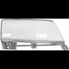21410FRCK Door Glass Assembly; 1967-68 Mustang; Convertible; Clear Glass; Passenger Side - image 2