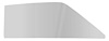 21410HRS Door Glass; 1969 Mustang; Before 10/69; Fastback; Glue-In Style; RH; Smoke Gray - image 1