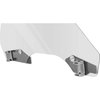 21410KRCK 1969-70 Mustang Coupe, Convertible; Door Glass Assembly; Clear Glass; Passenger Side - image 3
