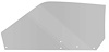 21410QRS Door Glass; 1971-73 Mustang; Fastback; Power/Manual; RH; Smoke Gray - image 1