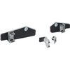 21458D 1969-70 Ford Mustang; Door Glass Retainer Set; Bolt-In Type; Driver Side - image 2
