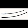 21538AR Door Glass Run Channel Set 1964-66 Ford Mustang; With Felt Weatherstrips - image 2