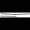 21550M Front Door Window Felt Weathership 1966-67 Ranchero Front Door Window Felt Weatherstrip Kit; 4-piece set - image 2