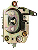 21812GR Door Latch Assembly 1969-70 Mustang, Cougar; Passenger Side; Various Ford Models - image 1