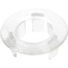 21999B 1964-1970 Mustang Door Lock Knob Gro mmets ; Clear Plastic ; Pair - image 2