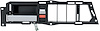 1990-94 GM Truck Inner Door Handle; LH - image 1