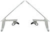 Vent Window Frame Set 1964-1966 Ford Mustang - image 1