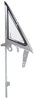 22206A 1964-66 Ford Mustang; Vent Window Assembly; RH; Clear - image 3