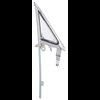 22206B 1964-66 Ford Mustang; Vent Window Assembly; LH; Clear - image 2