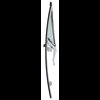 22206D 1964-66 Ford Mustang; Vent Window Assembly; LH; Tinted - image 4