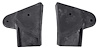 22332A 1967-68 Ford Mustang/Mercury Cougar; Front Of Vent Window To Door Seals - image 1