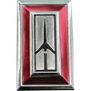 22506872 1981-88 Oldsmobile, Rocket Outer Door Emblem, Self Adhesive