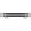 2280501 Door Pull Strap Set for 1981-1991 Chevy, GMC Truck, Blazer, Jimmy, Suburban [w/ Hardware, Left and Right Side, Black]